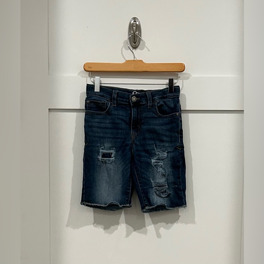 Art Class Distressed Denim Shorts